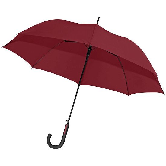 Зонт-трость Glasgow, бордовый - подробное фото