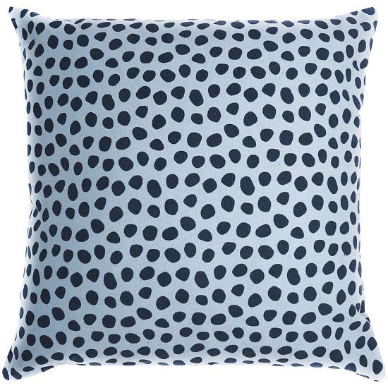 Чехол на подушку Funky dots, голубой - подробное фото