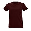 Футболка женская IMPERIAL FIT WOMEN, темно-бордовая