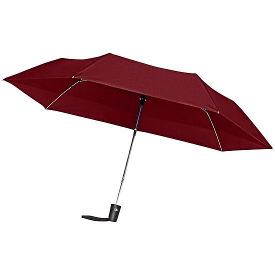 Зонт складной Hit Mini AC, бордовый - подробное фото