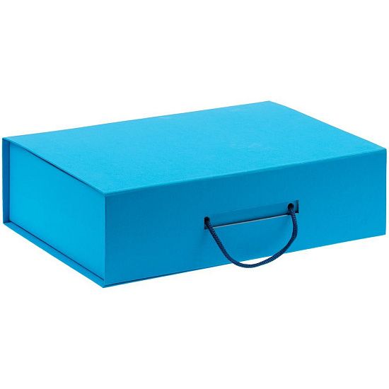 Коробка Case, подарочная, голубая - подробное фото
