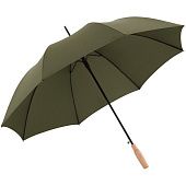 Зонт-трость Nature Stick AC, зеленый - фото