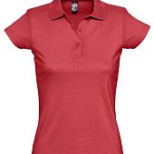 Рубашка поло женская Prescott Women 170, красная - фото