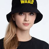 Панама Star Wars, черная с желтым - фото