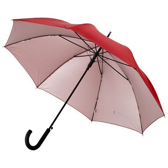 Зонт-трость Silverine, красный - подробное фото