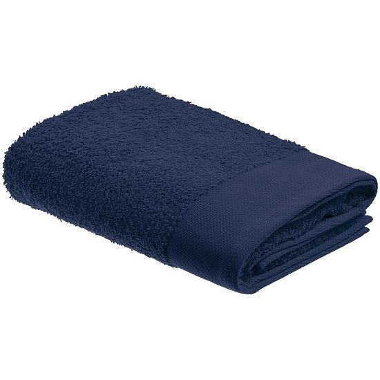 Полотенце Odelle, среднее, темно-синее - подробное фото
