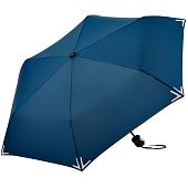 Зонт складной Safebrella, темно-синий - фото
