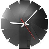 Часы настенные Transformer Clock. Black & Black - фото