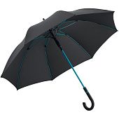 Зонт-трость с цветными спицами Color Style, бирюзовый - фото