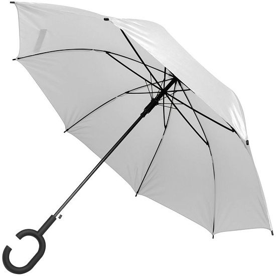 Зонт-трость Charme, белый - подробное фото