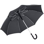 Зонт-трость с цветными спицами Color Style, белый - фото