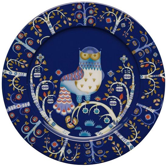 Тарелка Taika, синяя - подробное фото