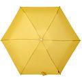 Складной зонт Alu Drop S, 4 сложения, автомат, желтый (горчичный)