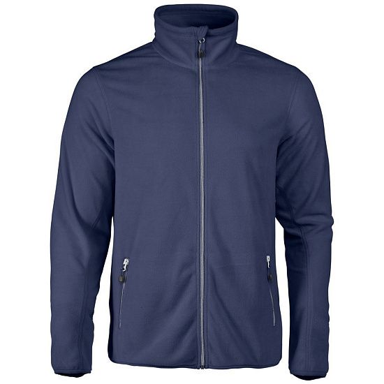 Куртка флисовая мужская TWOHAND темно-синяя - подробное фото