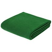 Флисовый плед Warm&Peace XL, зеленый - фото