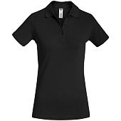 Рубашка поло женская Safran Timeless черная - фото