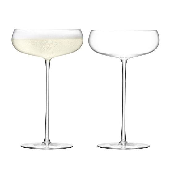 Набор бокалов для шампанского Wine Culture Saucer - подробное фото