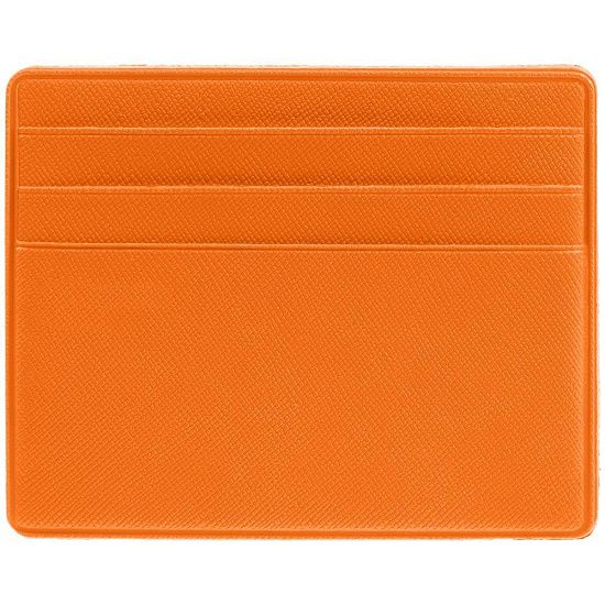 Чехол для карточек Devon, оранжевый - подробное фото