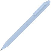 Ручка шариковая Cursive Soft Touch, голубая - фото