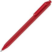 Ручка шариковая Cursive Soft Touch, красная - фото