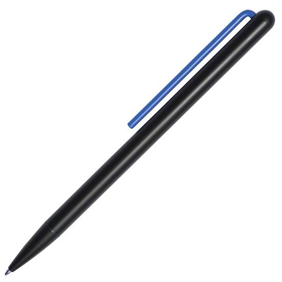Шариковая ручка GrafeeX в чехле, черная с синим - подробное фото