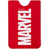 Чехол для карточки Marvel, красный - фото