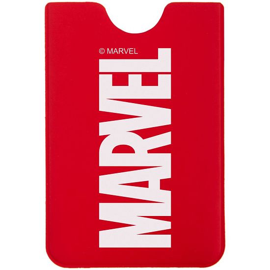 Чехол для карточки Marvel, красный - подробное фото