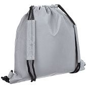 Детский рюкзак Manifest из светоотражающей ткани, серый - фото