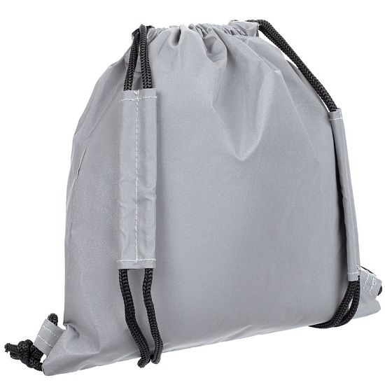 Детский рюкзак Manifest из светоотражающей ткани, серый - подробное фото