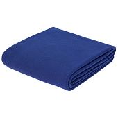 Флисовый плед Warm&Peace XL, ярко-синий - фото