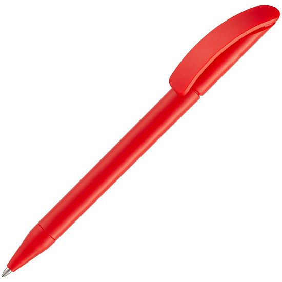 Ручка шариковая Prodir DS3 TMM, красная матовая - подробное фото