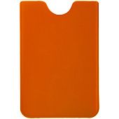 Чехол для карточки Dorset, оранжевый - фото