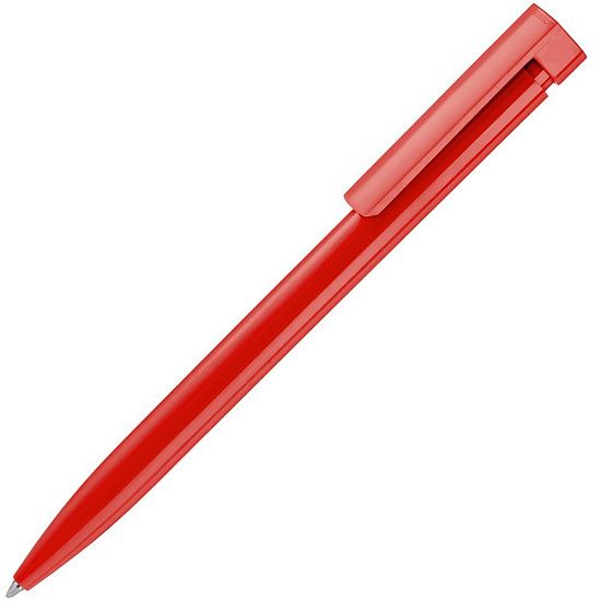 Ручка шариковая Liberty Polished, красная - подробное фото