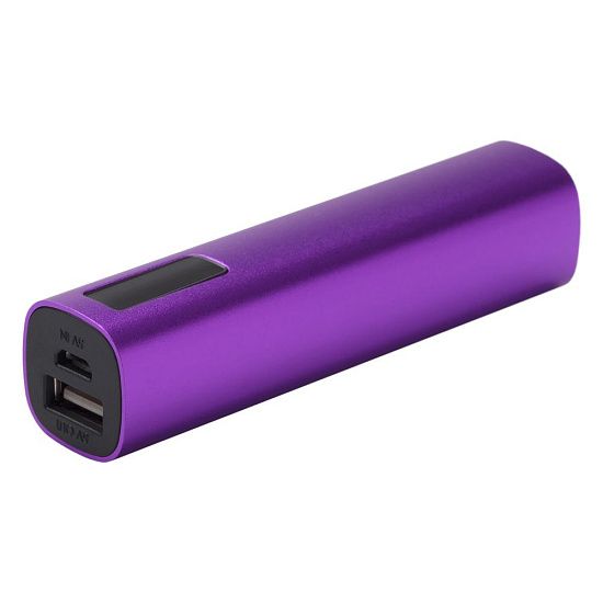 Внешний аккумулятор Easy Metal 2200 мАч, фиолетовый - подробное фото