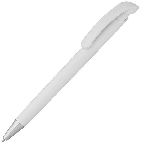 Ручка шариковая Bonita, белая - подробное фото