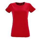 Футболка женская REGENT FIT WOMEN, красная - фото