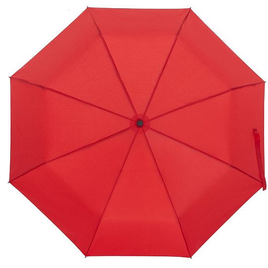 Зонт складной Monsoon, красный - подробное фото