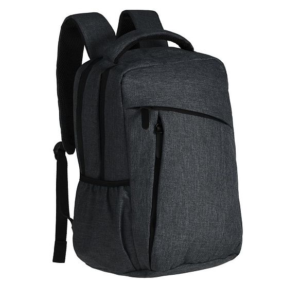 Рюкзак для ноутбука The First, темно-серый - подробное фото
