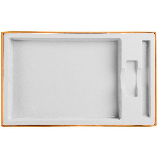 Коробка In Form под ежедневник, флешку, ручку, оранжевая - подробное фото