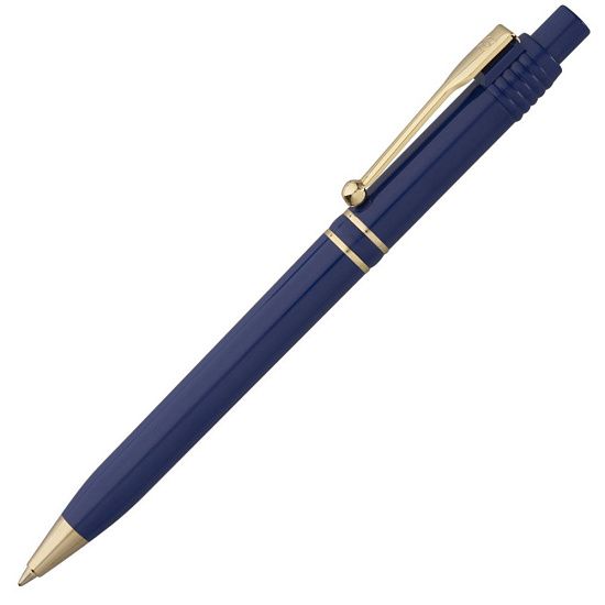 Ручка шариковая Raja Gold, синяя - подробное фото