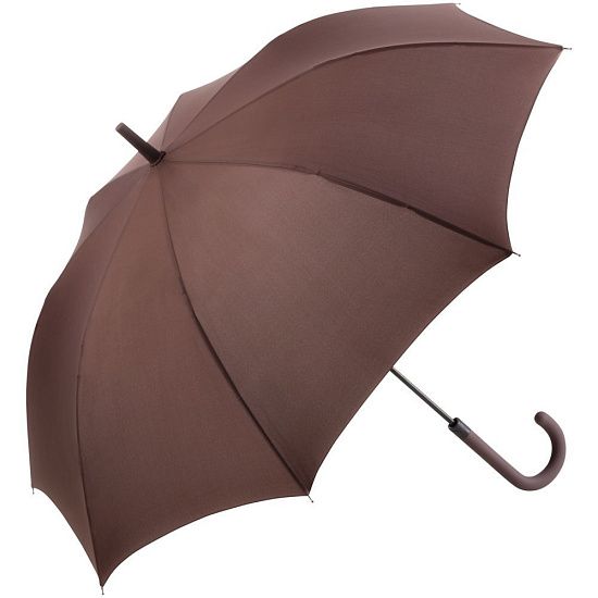 Зонт-трость Fashion, коричневый - подробное фото