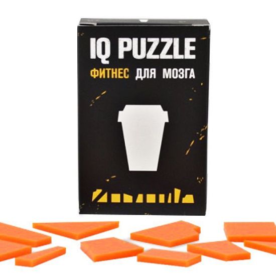 Головоломка IQ Puzzle, кофейный стаканчик - подробное фото