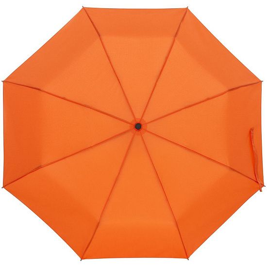 Зонт складной Monsoon, оранжевый - подробное фото