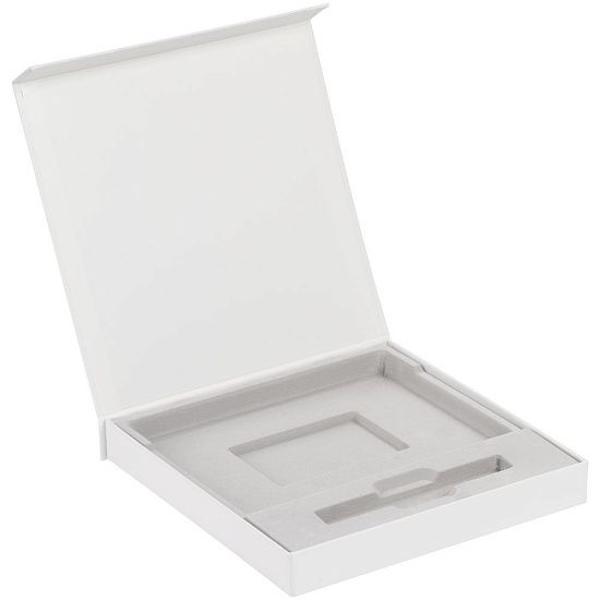 Коробка Memoria под ежедневник и ручку, белая - подробное фото