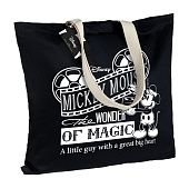Холщовая сумка «Микки Маус. Wonder Of Magic», черная - фото