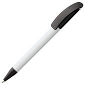 Ручка шариковая Prodir DS3 TPP Special, белая с черным - фото