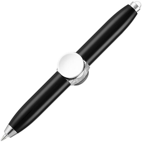 Ручка-спиннер Flipen с фонариком, черная - подробное фото