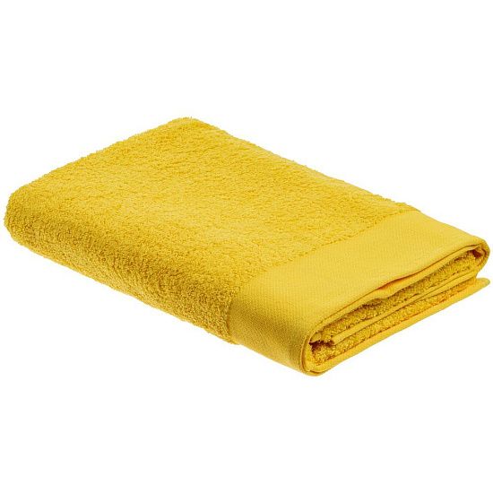 Полотенце Odelle, большое, желтое - подробное фото