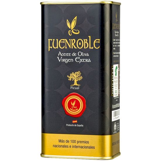 Масло оливковое Fuenroble, в жестяной упаковке - подробное фото