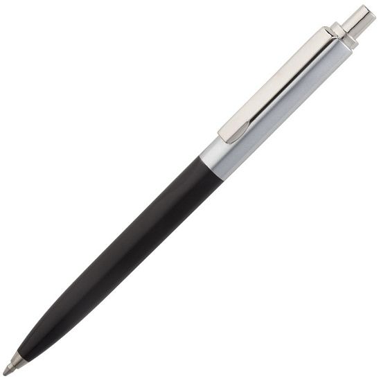 Ручка шариковая Popular, черная - подробное фото